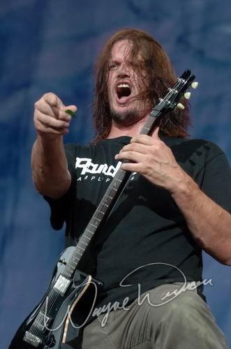 Disturbed at Rolling Rock Town Fair Latrobe, PA on July 31, 2004 &mdash; concert photo by Wayne Dennon