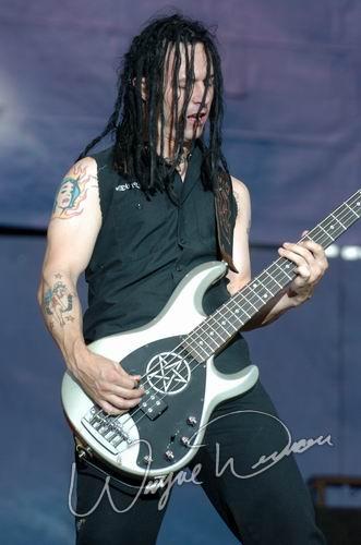 Disturbed at Rolling Rock Town Fair Latrobe, PA on July 31, 2004 &mdash; concert photo by Wayne Dennon