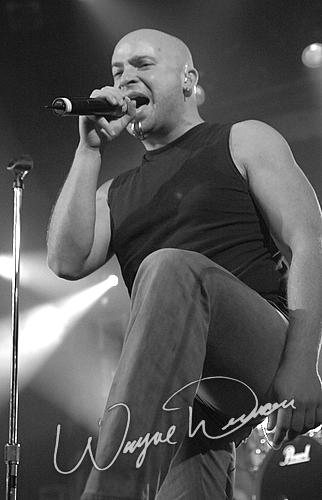 Disturbed at Bogart's Cincinnati, OH on November 11, 2005 &mdash; concert photo by Wayne Dennon