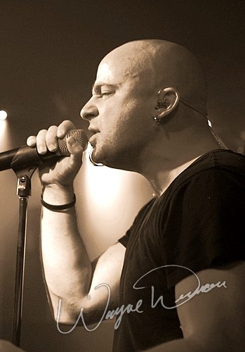 Disturbed at Jillian's Louisville, KY on February 23, 2006 &mdash; concert photo by Wayne Dennon