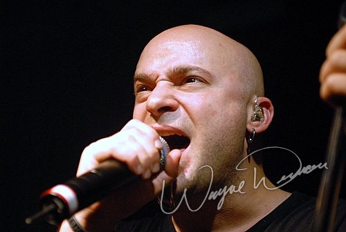 Disturbed at Jillian's Louisville, KY on February 23, 2006 &mdash; concert photo by Wayne Dennon