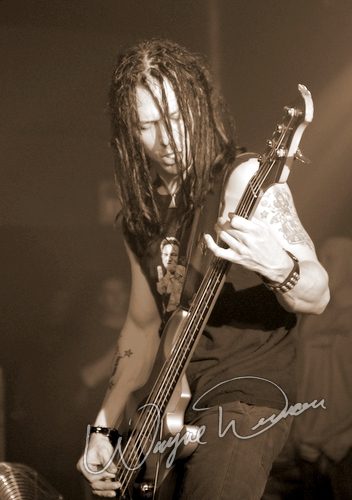 Disturbed at Jillian's Louisville, KY on February 23, 2006 &mdash; concert photo by Wayne Dennon