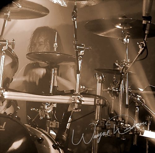 Disturbed at Jillian's Louisville, KY on February 23, 2006 &mdash; concert photo by Wayne Dennon