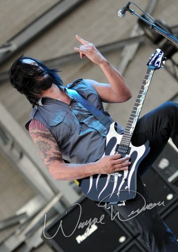 Disturbed at Columbus Crew Stadium Columbus, OH on May 17, 2008 &mdash; concert photo by Wayne Dennon