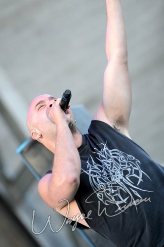Disturbed at Columbus Crew Stadium Columbus, OH on May 17, 2008 &mdash; concert photo by Wayne Dennon