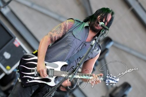 Disturbed at Columbus Crew Stadium Columbus, OH on May 17, 2008 &mdash; concert photo by Wayne Dennon