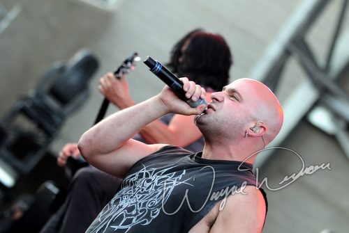 Disturbed at Columbus Crew Stadium Columbus, OH on May 17, 2008 &mdash; concert photo by Wayne Dennon
