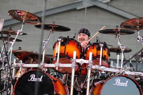 Disturbed at Columbus Crew Stadium Columbus, OH on May 17, 2008 &mdash; concert photo by Wayne Dennon