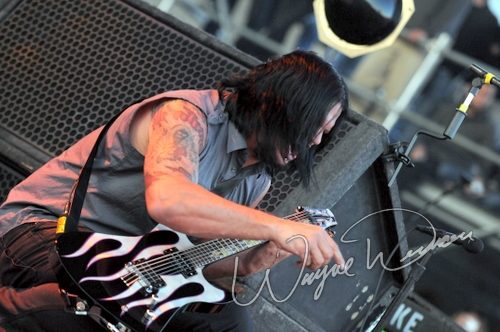Disturbed at Columbus Crew Stadium Columbus, OH on May 17, 2008 &mdash; concert photo by Wayne Dennon