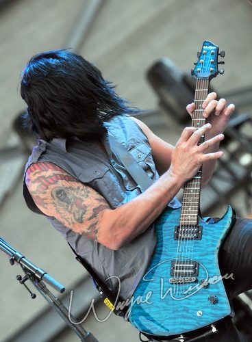 Disturbed at Columbus Crew Stadium Columbus, OH on May 17, 2008 &mdash; concert photo by Wayne Dennon