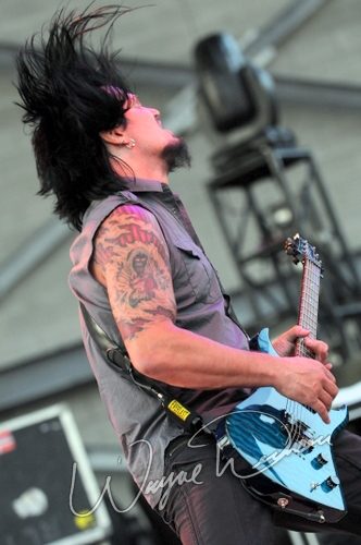 Disturbed at Columbus Crew Stadium Columbus, OH on May 17, 2008 &mdash; concert photo by Wayne Dennon