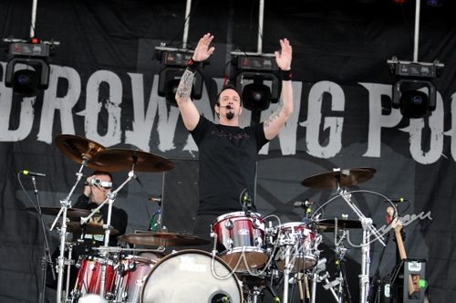 Drowning Pool at Columbus Crew Stadium Columbus, OH on May 18, 2008 &mdash; concert photo by Wayne Dennon