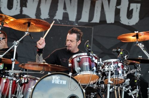 Drowning Pool at Columbus Crew Stadium Columbus, OH on May 18, 2008 &mdash; concert photo by Wayne Dennon