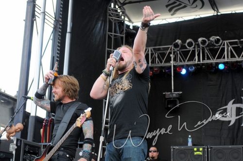 Drowning Pool at Columbus Crew Stadium Columbus, OH on May 18, 2008 &mdash; concert photo by Wayne Dennon