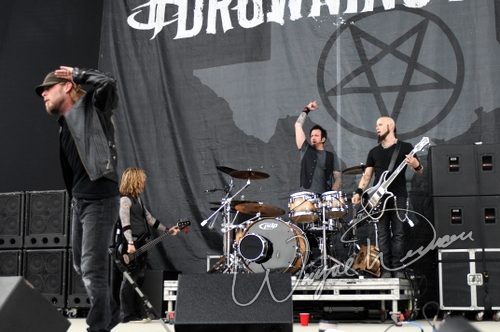 Drowning Pool at Columbus Crew Stadium Columbus, OH on May 22, 2010 &mdash; concert photo by Wayne Dennon