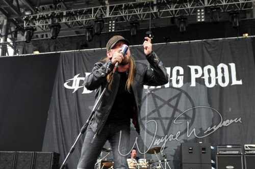 Drowning Pool at Columbus Crew Stadium Columbus, OH on May 22, 2010 &mdash; concert photo by Wayne Dennon