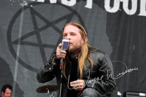 Drowning Pool at Columbus Crew Stadium Columbus, OH on May 22, 2010 &mdash; concert photo by Wayne Dennon
