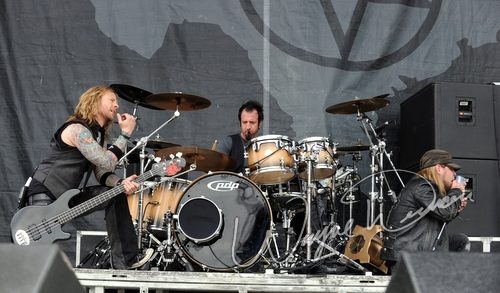 Drowning Pool at Columbus Crew Stadium Columbus, OH on May 22, 2010 &mdash; concert photo by Wayne Dennon