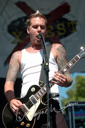 Earshot at X-Fest Dayton, OH on September 19, 2004 &mdash; concert photo by Wayne Dennon