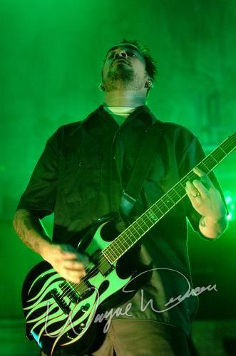 Evanescence at Riverbend Music Center Cincinnati, OH on August 2, 2004 &mdash; concert photo by Wayne Dennon