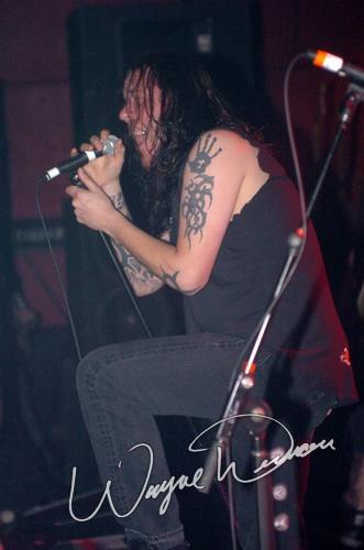 Fear Factory at Expo Five Louisville, KY on December 18, 2004 &mdash; concert photo by Wayne Dennon