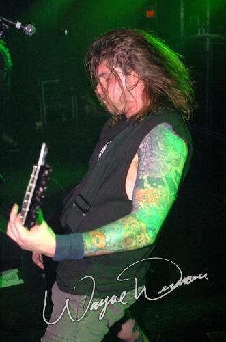 Fear Factory at Expo Five Louisville, KY on December 18, 2004 &mdash; concert photo by Wayne Dennon