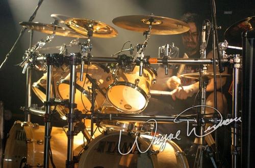 Fear Factory at Expo Five Louisville, KY on December 18, 2004 &mdash; concert photo by Wayne Dennon