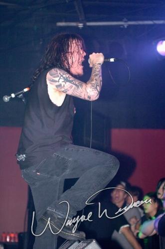 Fear Factory at Expo Five Louisville, KY on December 18, 2004 &mdash; concert photo by Wayne Dennon