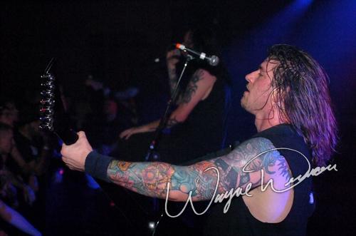 Fear Factory at Expo Five Louisville, KY on December 18, 2004 &mdash; concert photo by Wayne Dennon