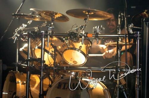 Fear Factory at Expo Five Louisville, KY on December 18, 2004 &mdash; concert photo by Wayne Dennon