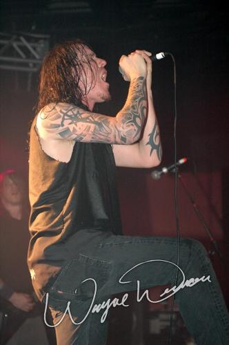 Fear Factory at Expo Five Louisville, KY on December 18, 2004 &mdash; concert photo by Wayne Dennon