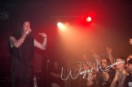 Fear Factory at Expo Five Louisville, KY on December 18, 2004 &mdash; concert photo by Wayne Dennon