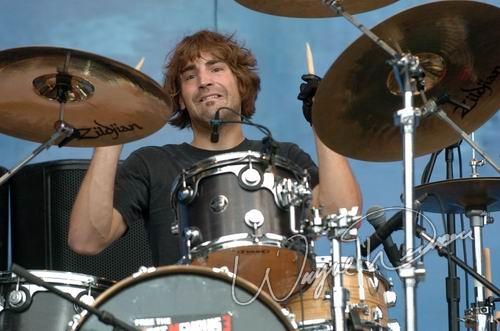 Finch at Rolling Rock Town Fair Latrobe, PA on July 31, 2004 &mdash; concert photo by Wayne Dennon
