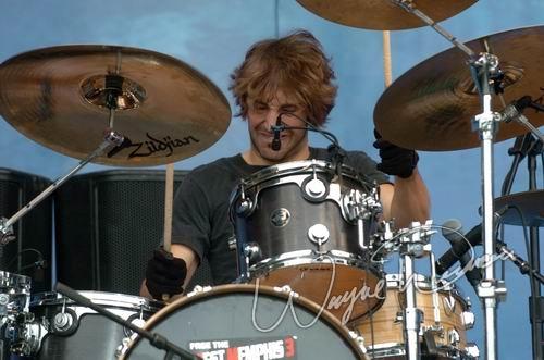 Finch at Rolling Rock Town Fair Latrobe, PA on July 31, 2004 &mdash; concert photo by Wayne Dennon