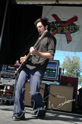 Finger Eleven at X-Fest Dayton, OH on September 19, 2004 &mdash; concert photo by Wayne Dennon