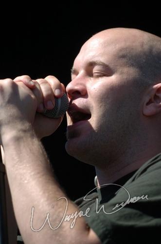 Finger Eleven at X-Fest Dayton, OH on September 19, 2004 &mdash; concert photo by Wayne Dennon