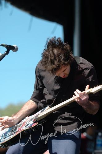 Finger Eleven at X-Fest Dayton, OH on September 19, 2004 &mdash; concert photo by Wayne Dennon