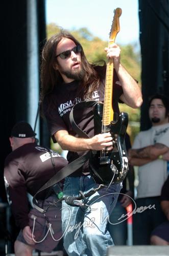 Finger Eleven at X-Fest Dayton, OH on September 19, 2004 &mdash; concert photo by Wayne Dennon