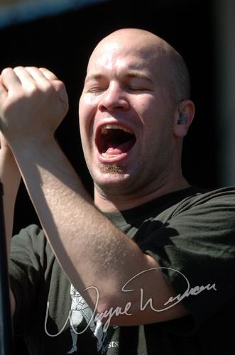 Finger Eleven at X-Fest Dayton, OH on September 19, 2004 &mdash; concert photo by Wayne Dennon