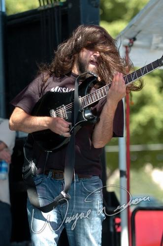 Finger Eleven at X-Fest Dayton, OH on September 19, 2004 &mdash; concert photo by Wayne Dennon
