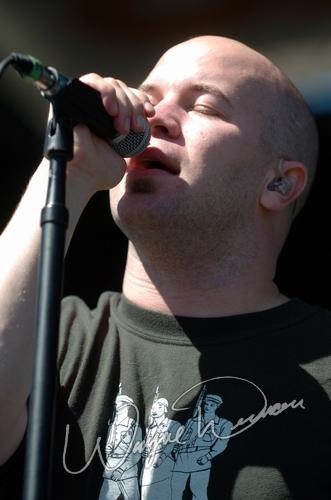 Finger Eleven at X-Fest Dayton, OH on September 19, 2004 &mdash; concert photo by Wayne Dennon