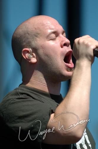 Finger Eleven at X-Fest Dayton, OH on September 19, 2004 &mdash; concert photo by Wayne Dennon