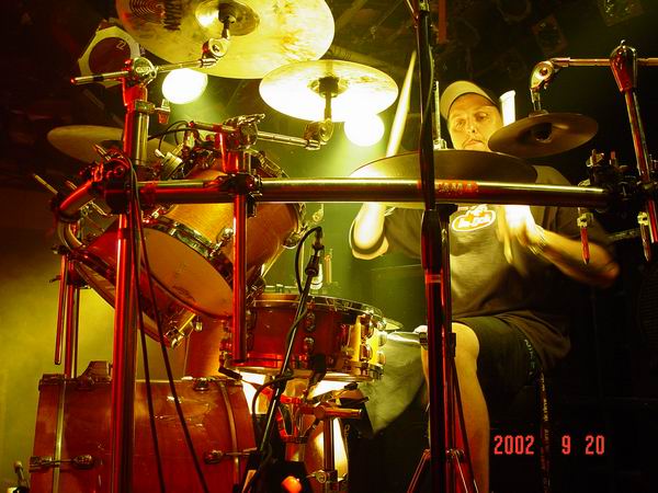 Flaw at Alrosa Villa Columbus, OH on September 20, 2002 &mdash; concert photo by Wayne Dennon