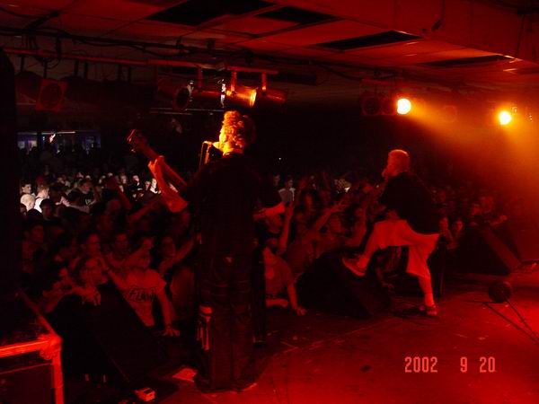 Flaw at Alrosa Villa Columbus, OH on September 20, 2002 &mdash; concert photo by Wayne Dennon