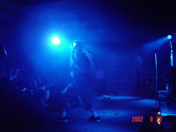 Flaw at Alrosa Villa Columbus, OH on September 20, 2002 &mdash; concert photo by Wayne Dennon