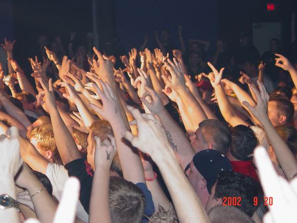Flaw at Alrosa Villa Columbus, OH on September 20, 2002 &mdash; concert photo by Wayne Dennon