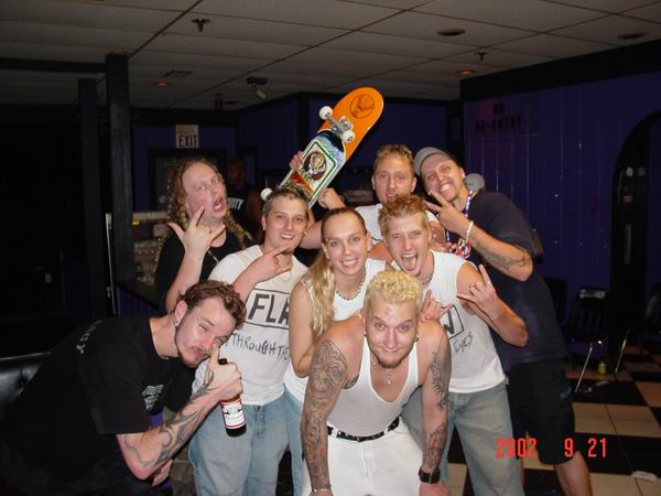 Flaw at Alrosa Villa Columbus, OH on September 20, 2002 &mdash; concert photo by Wayne Dennon