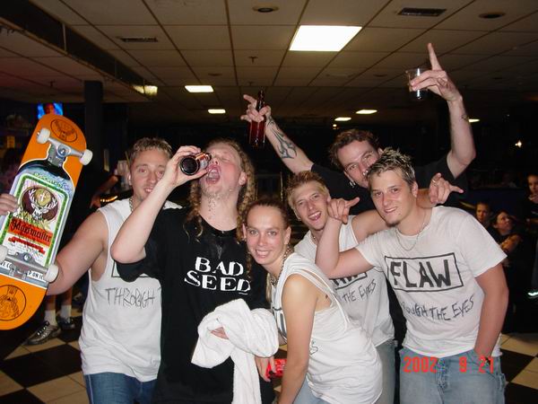 Flaw at Alrosa Villa Columbus, OH on September 20, 2002 &mdash; concert photo by Wayne Dennon