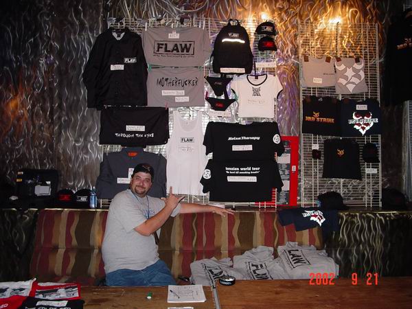 Flaw at Metropol Pittsburgh, PA on September 21, 2002 &mdash; concert photo by Wayne Dennon