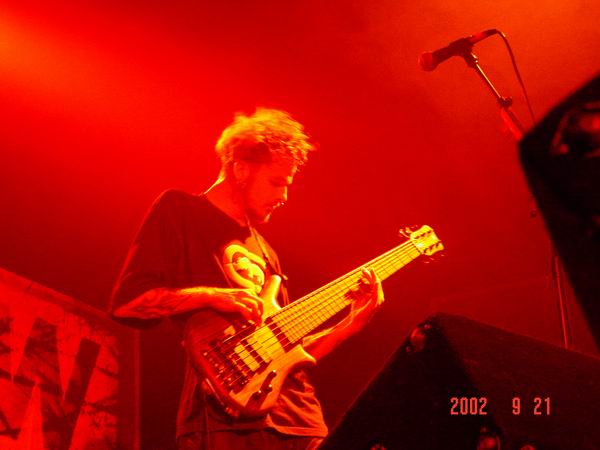 Flaw at Metropol Pittsburgh, PA on September 21, 2002 &mdash; concert photo by Wayne Dennon